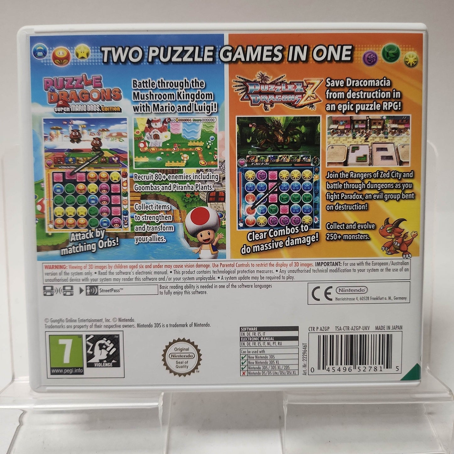 Puzzle Dragons Z & Puzzle Dragons 3DS - Feniks Gameshop