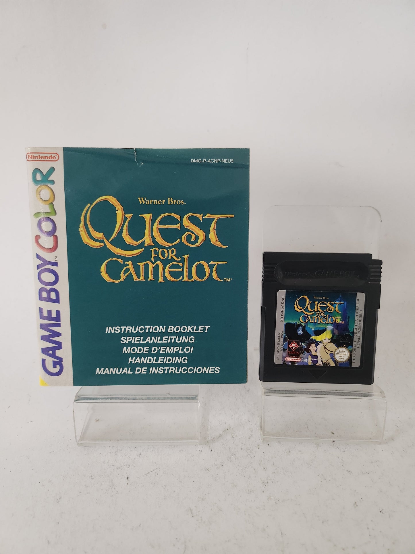 Quest for Camelot Boxed Game Boy Color - Game Boy Color Games