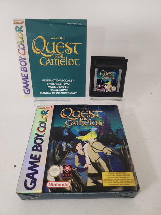 Quest for Camelot Boxed Game Boy Color - Game Boy Color Games