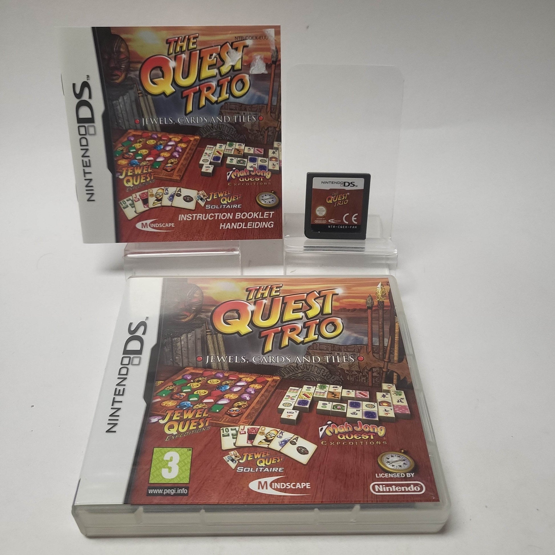 Quest Trio Jewels, Cards and Tiles Nintendo DS - Feniks Gameshop