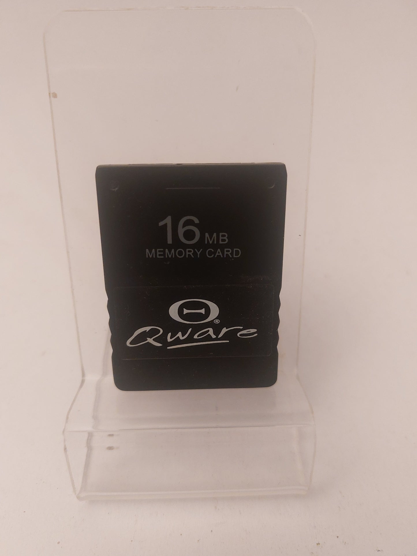 Qware 16mb Memorycard Zwart Playstation 2 - Playstation 2 Accessoires