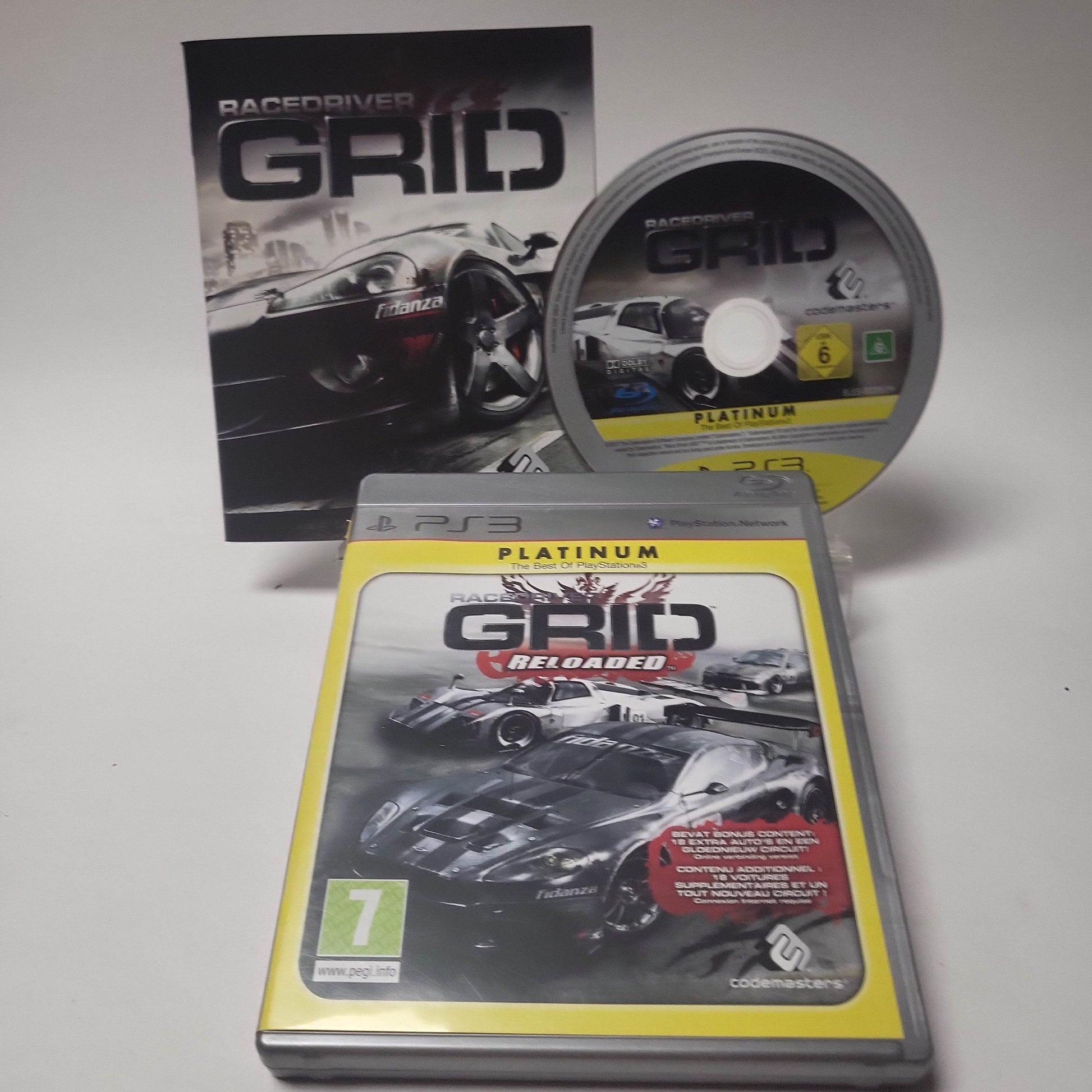 Racedriver Grid Reloaded Platinum Playstation 3 - Feniks Gameshop