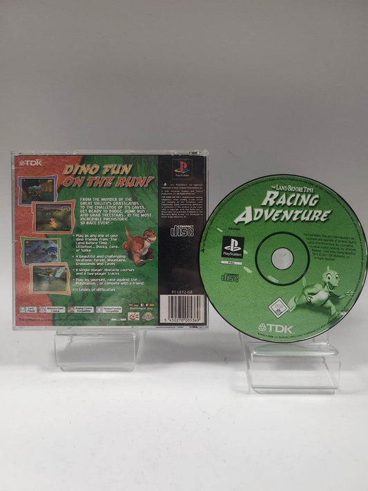 Racing Adventure the Land Before Time (No Book, Only Backcover) PlayStation 1 - Feniks Gameshop