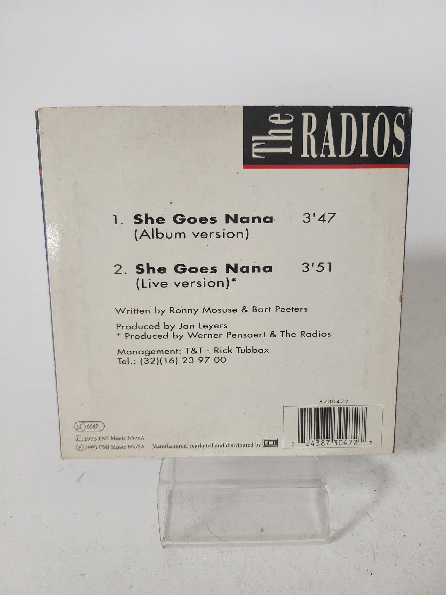 Radios: She goes Nana CD Single - CD Single