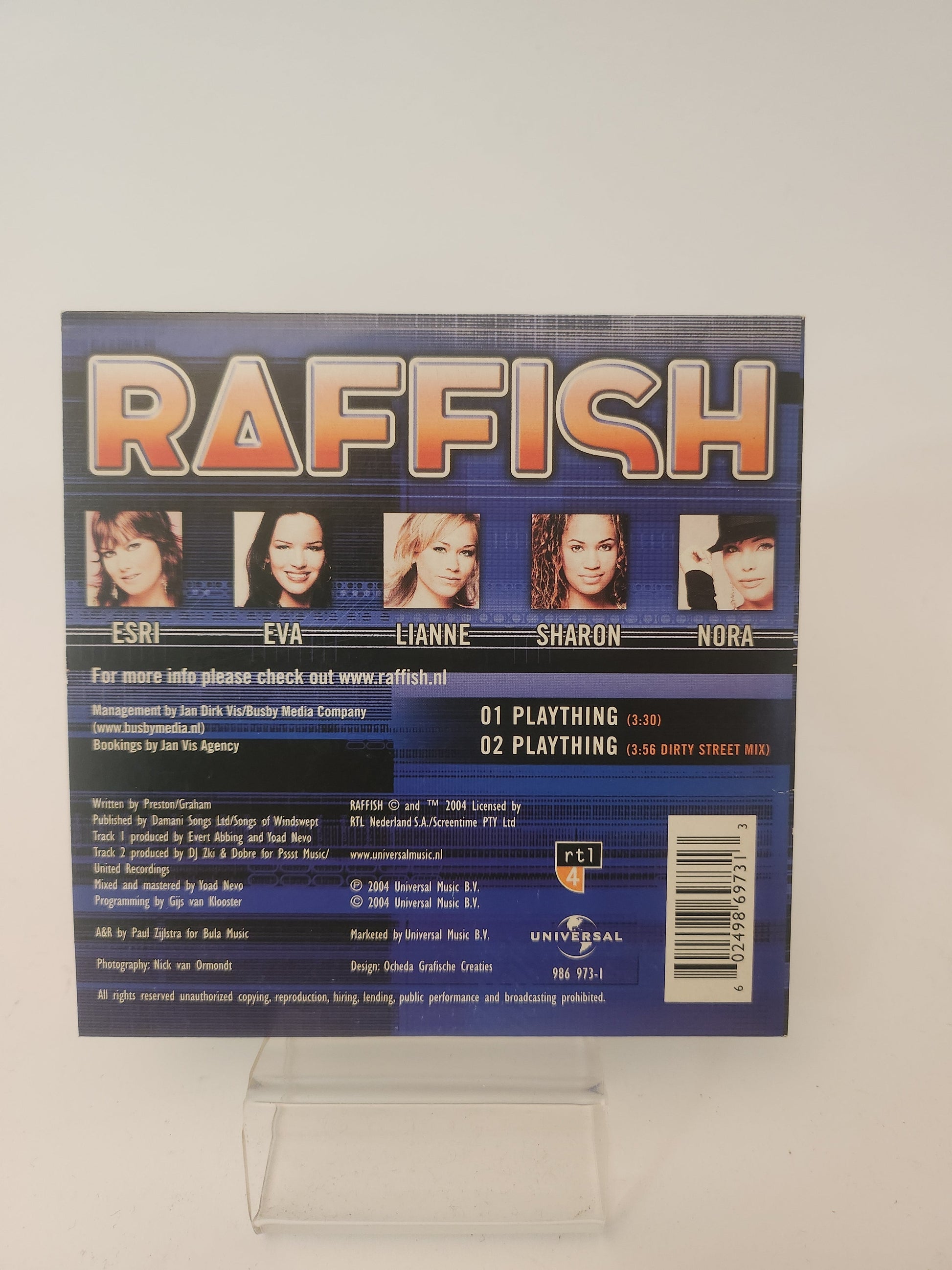 Raffish: Plaything CD Single - CD Single