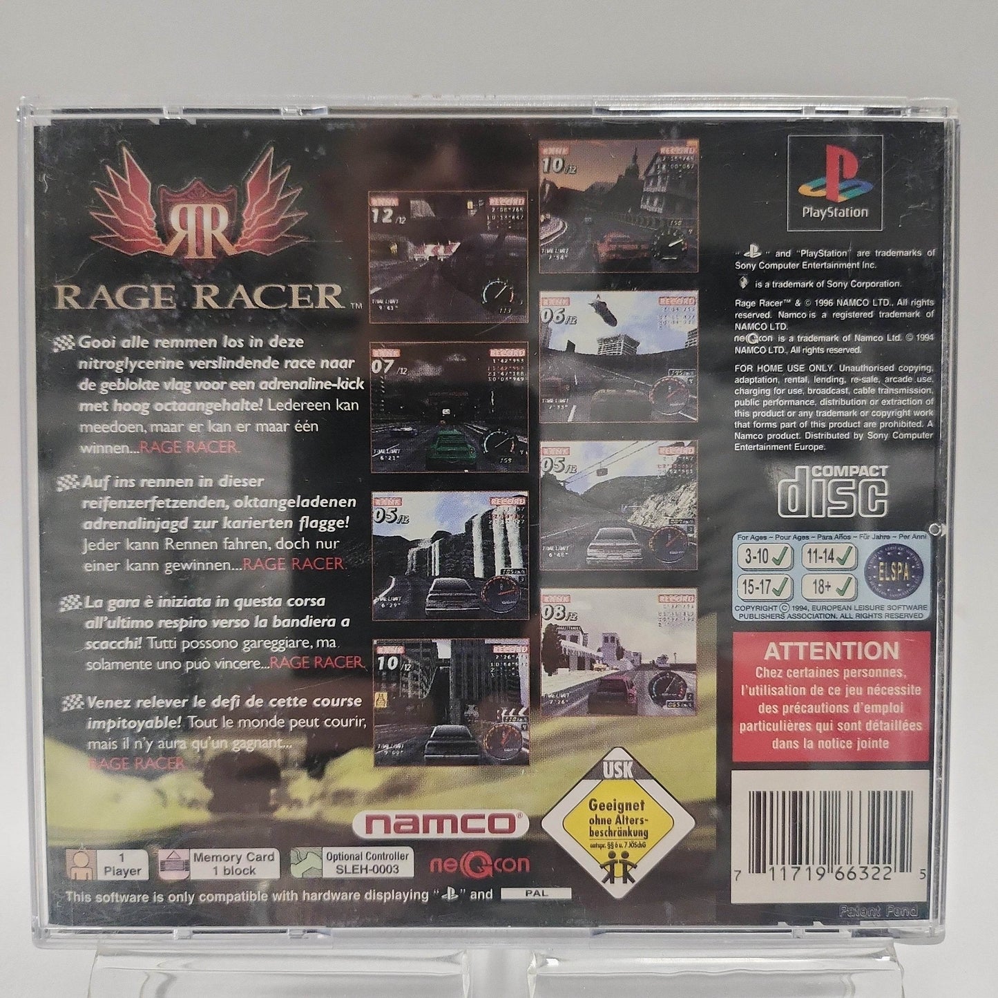 Rage Racer Playstation 1 - Feniks Gameshop