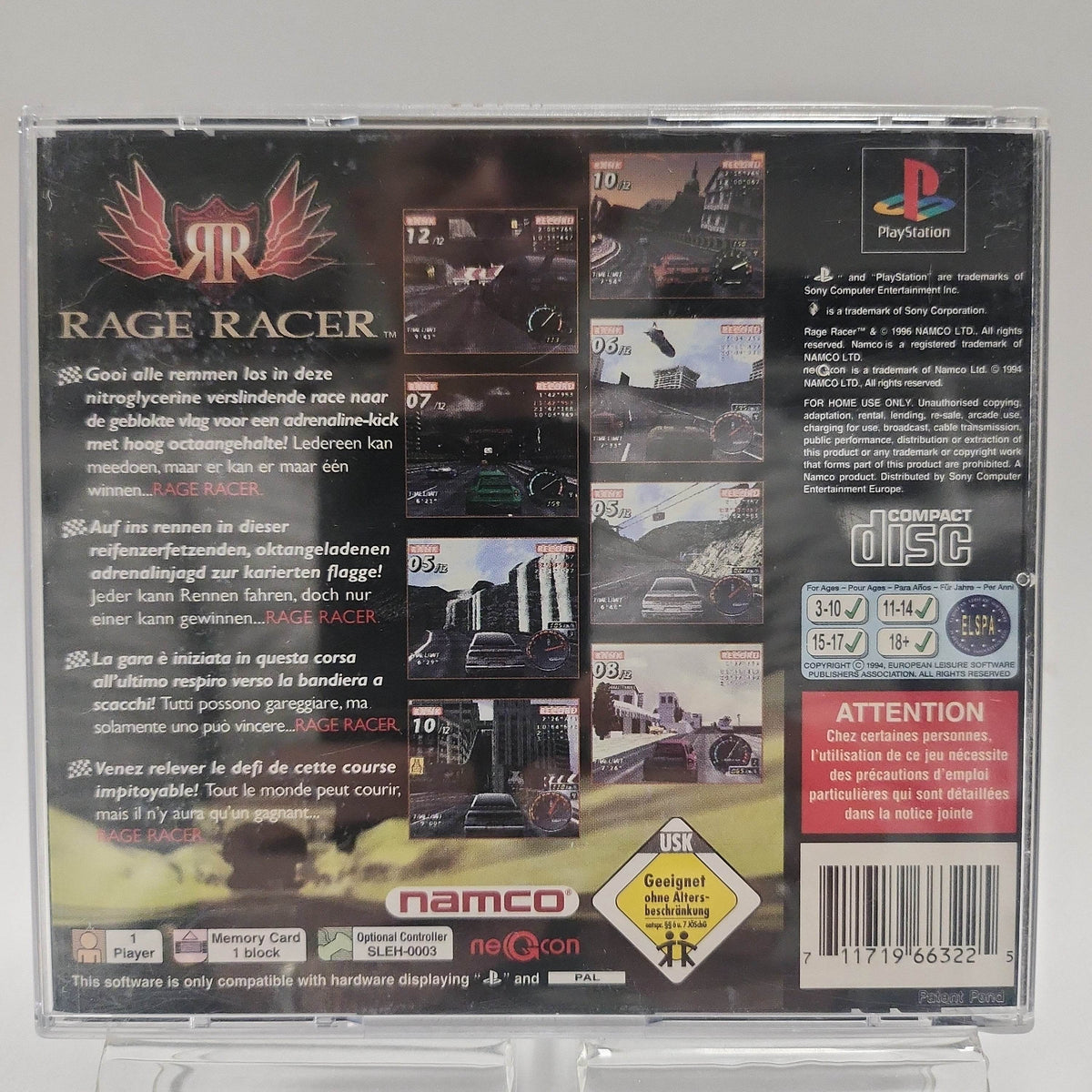 Rage Racer Playstation 1 - Feniks Gameshop