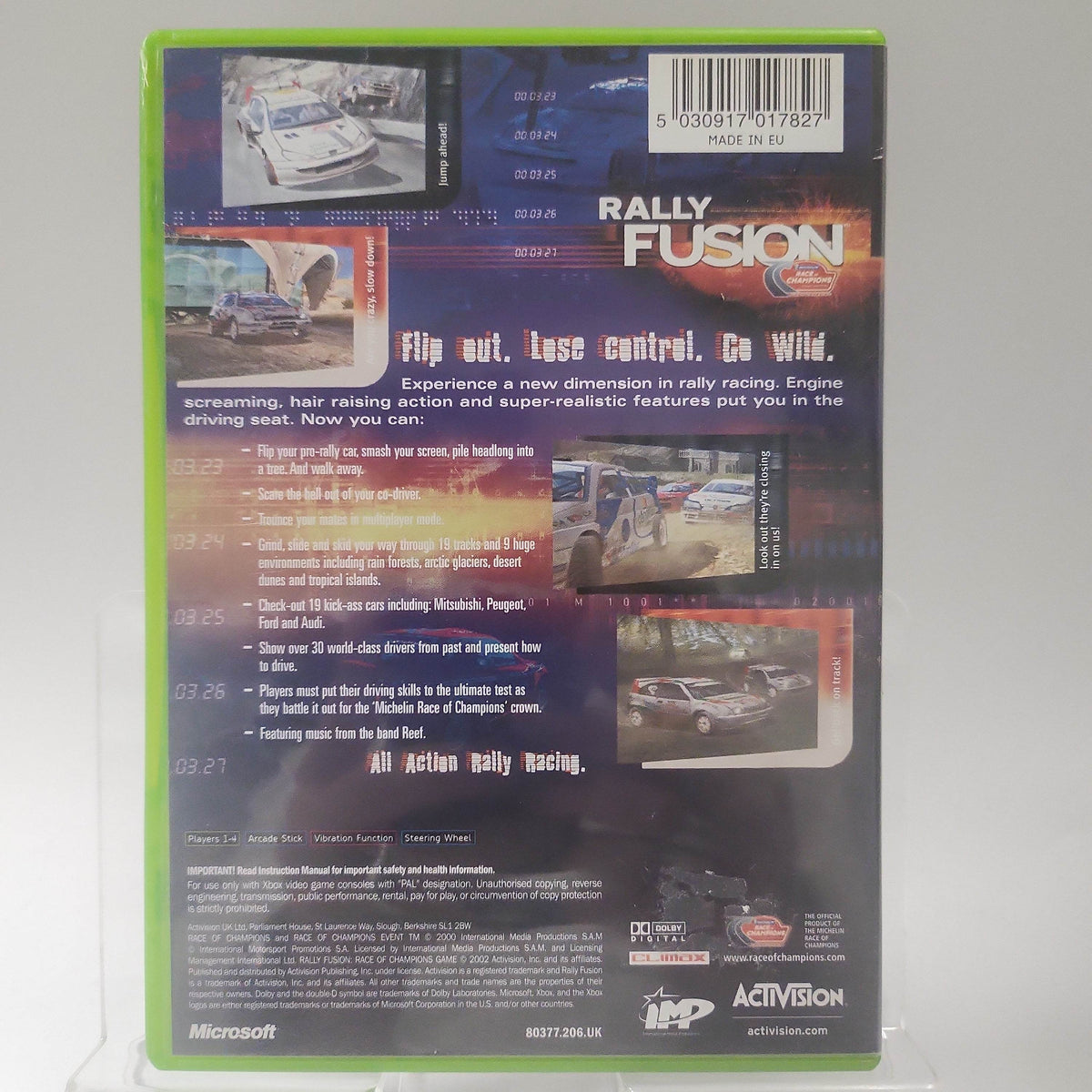 Rally Fusion Race of Champions Xbox Original - Feniks Gameshop