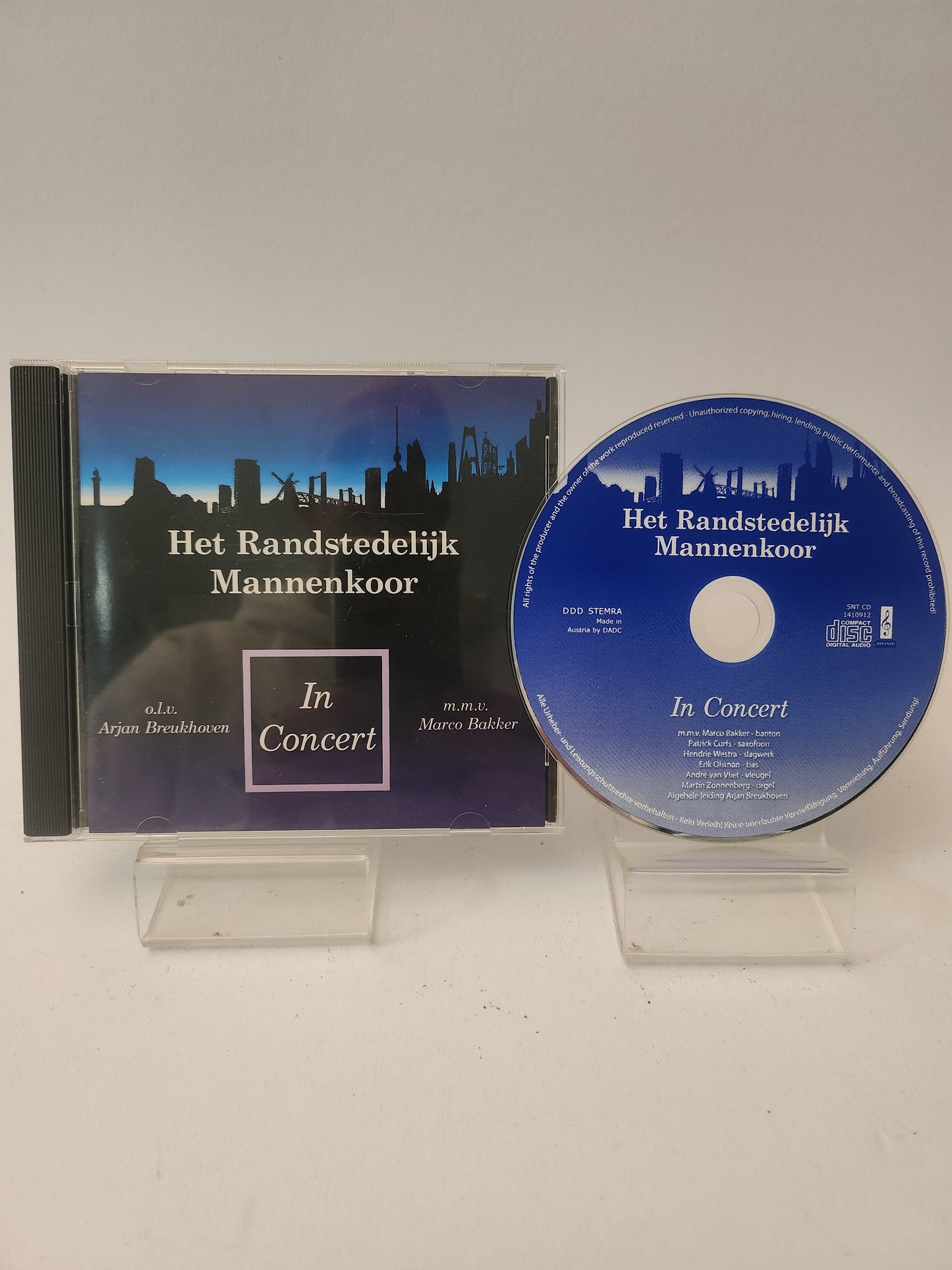 Randstedelijk Mannenkoor: in Concert CD - Cd