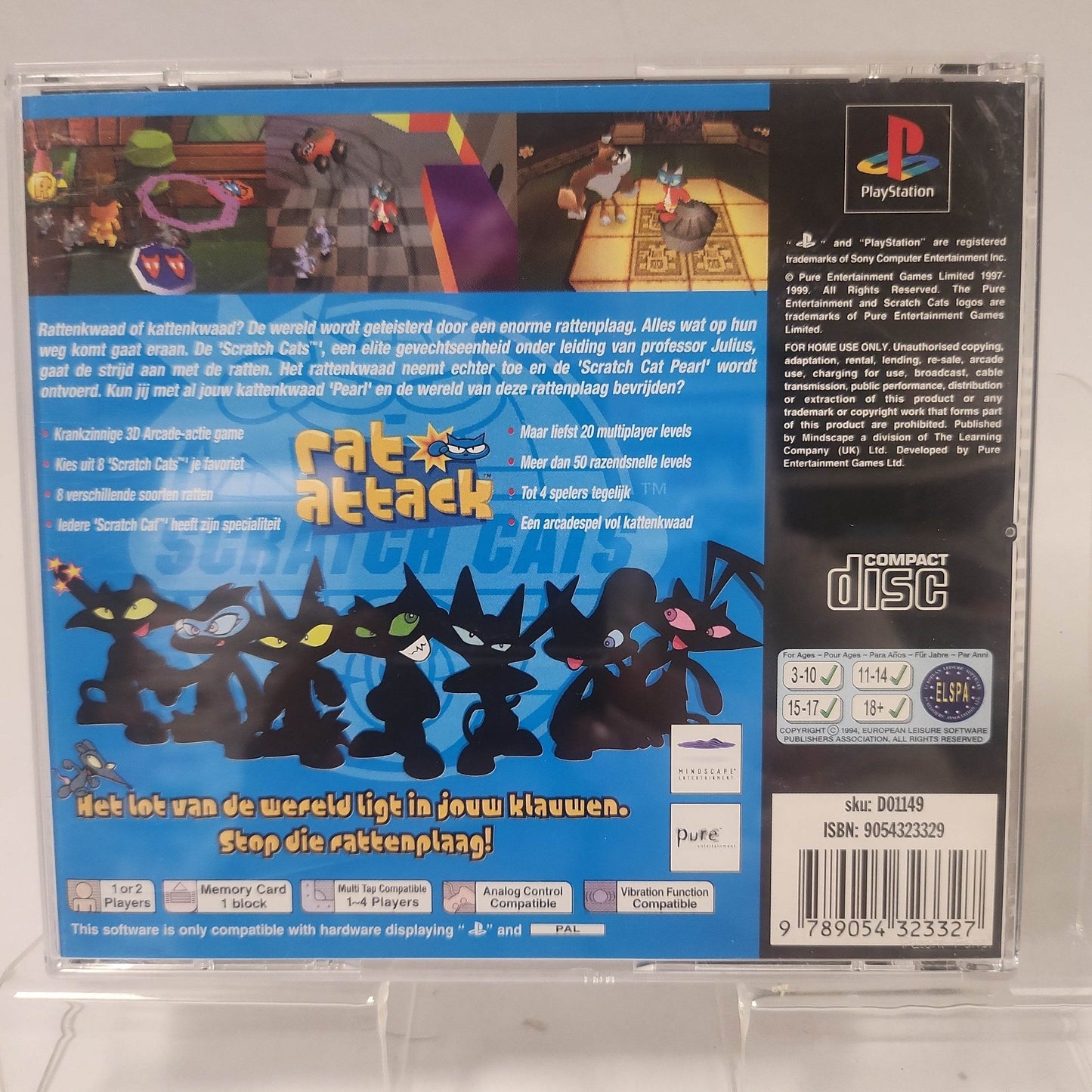 Rat Attack Playstation 1 - Feniks Gameshop
