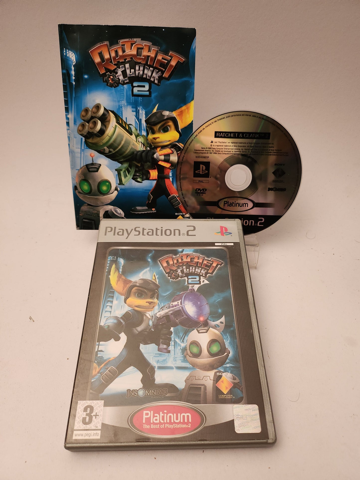 Ratchet & Clank 2 Going Commando Platinum Edition Playstation 2 - Playstation 2 Games