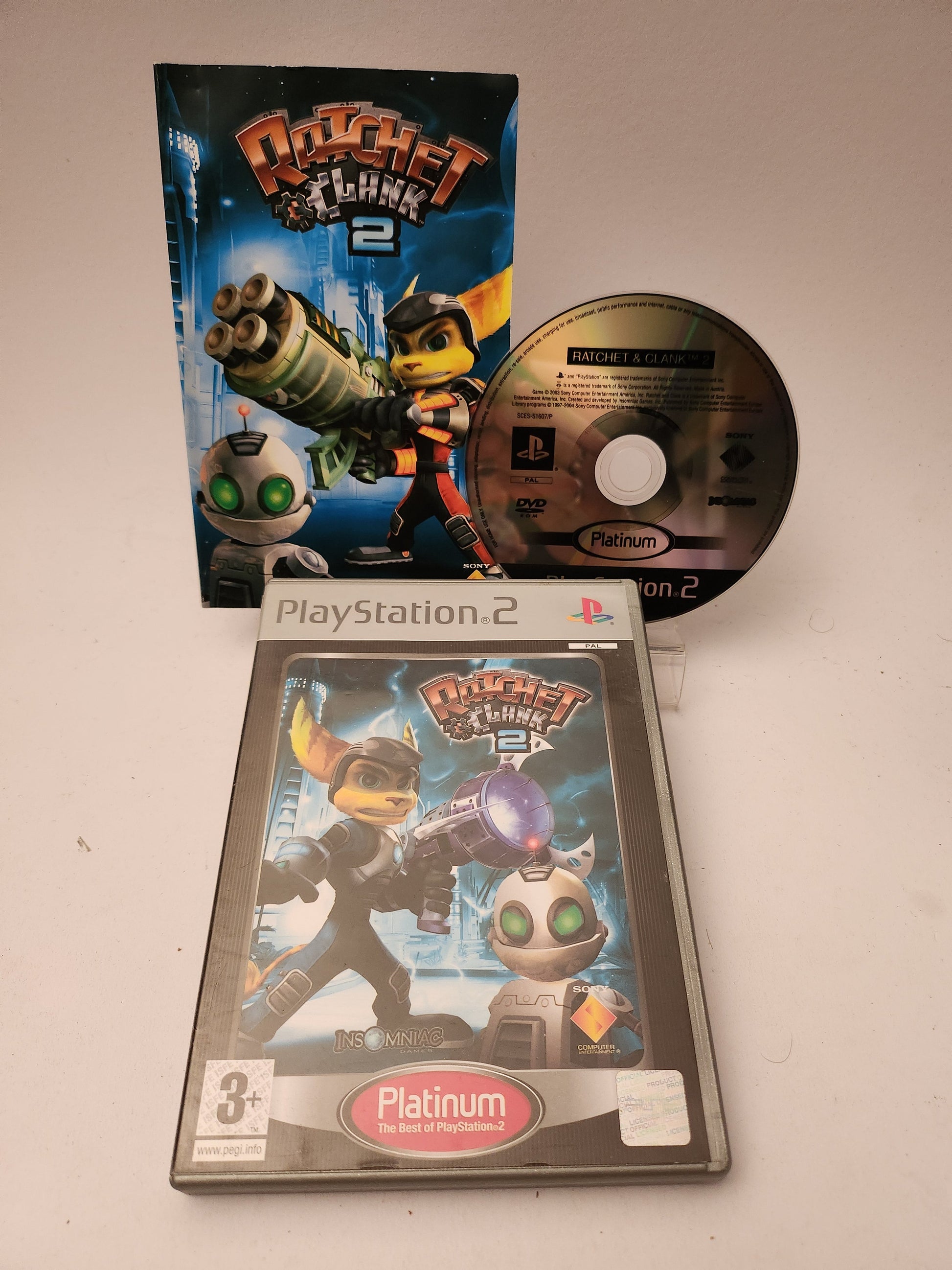 Ratchet & Clank 2 Going Commando Platinum Edition Playstation 2 - Playstation 2 Games