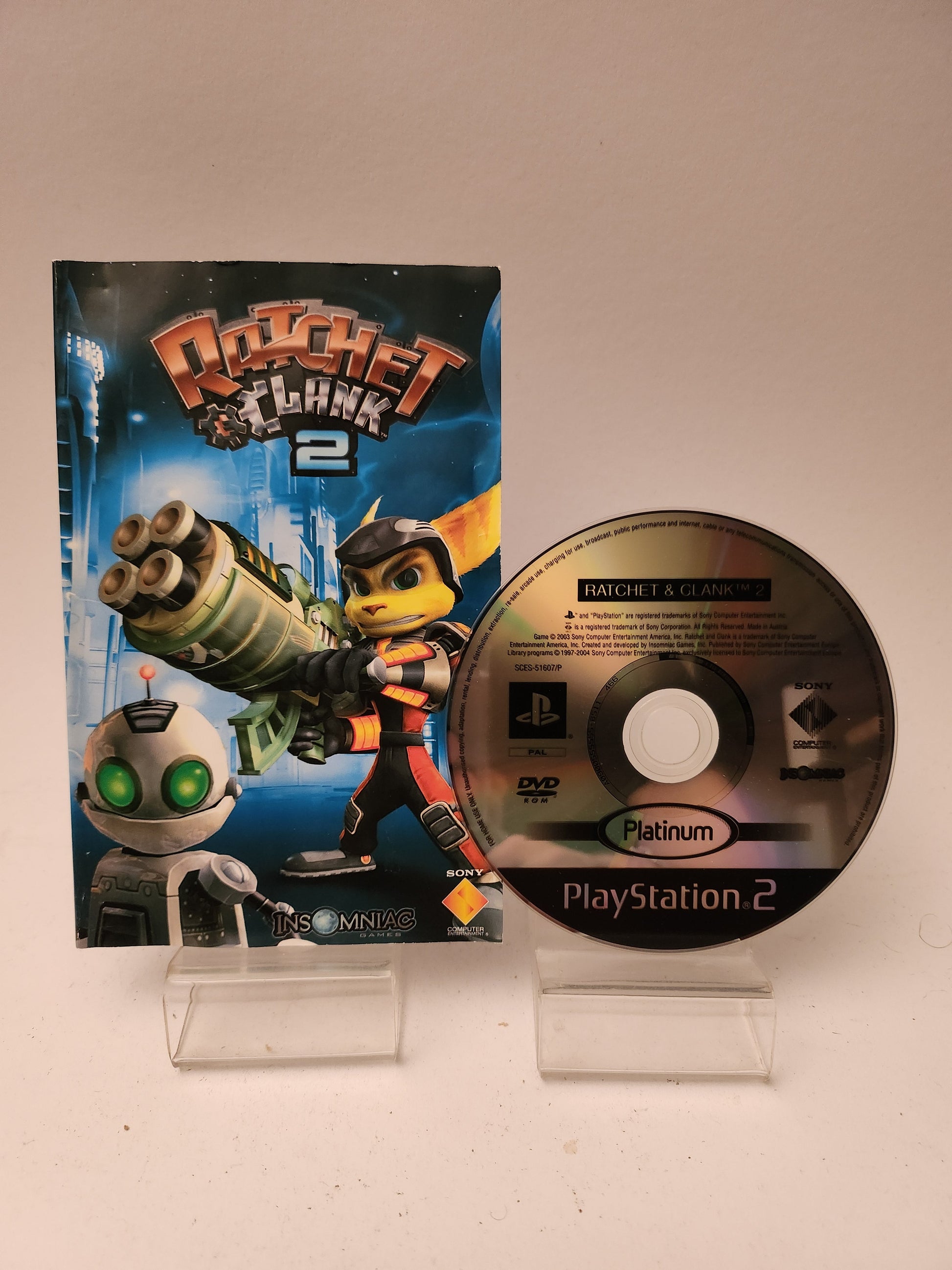 Ratchet & Clank 2 Going Commando Platinum Edition Playstation 2 - Playstation 2 Games