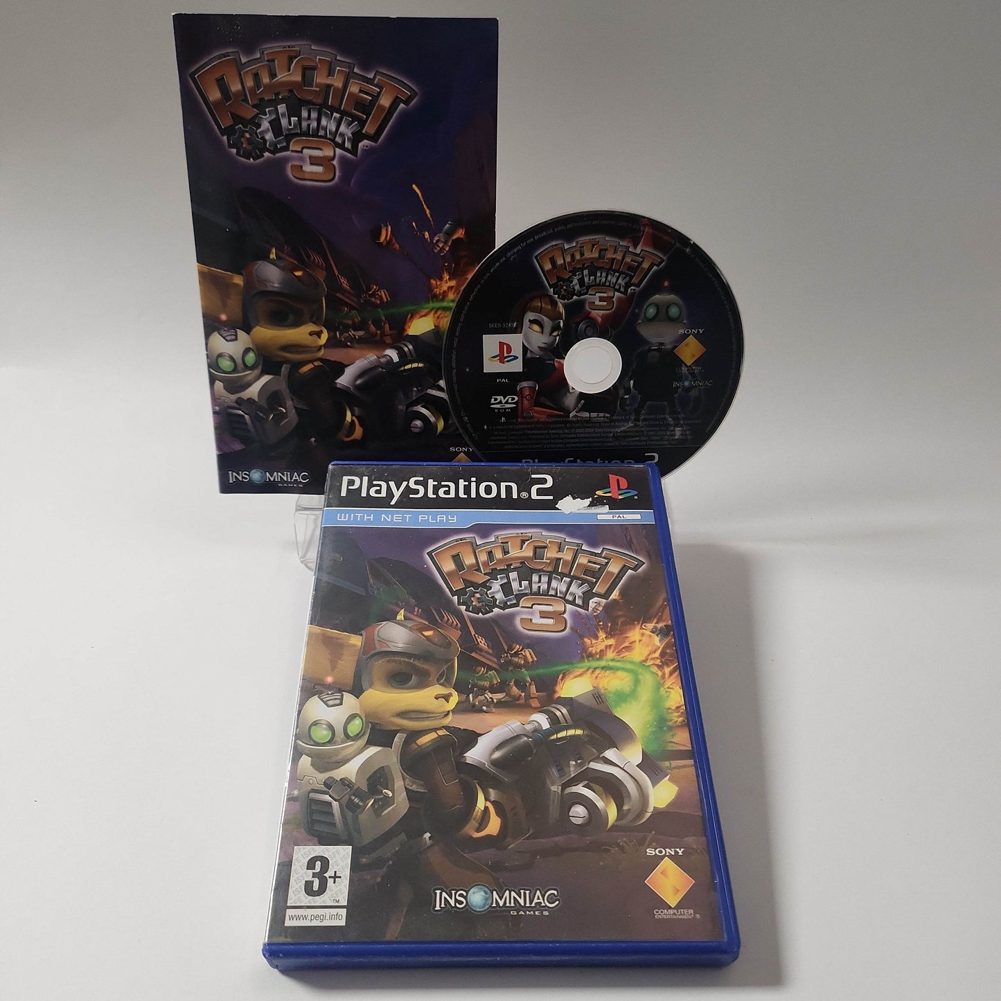 Ratchet & Clank 3 Up Your Arsenal Playstation 2 - Feniks Gameshop