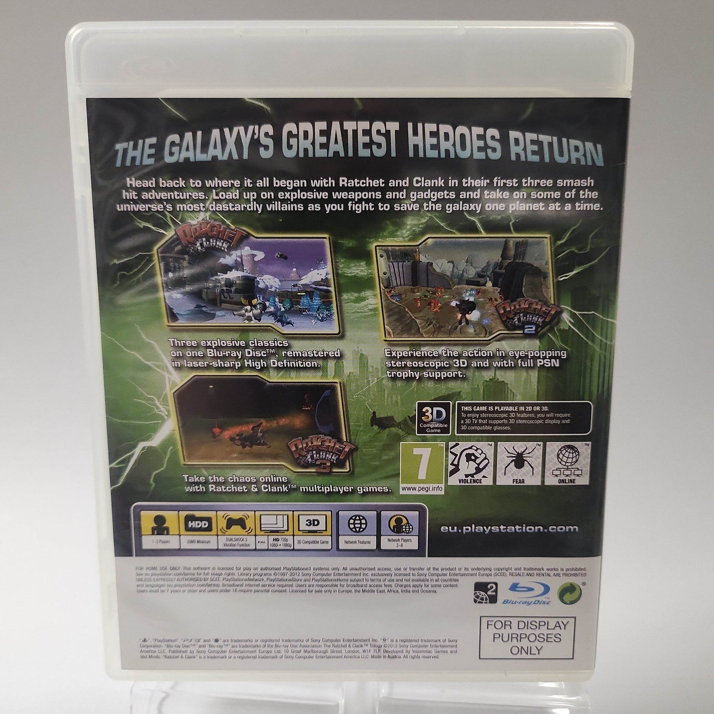Ratchet & Clank Classics HD Trilogy Playstation 3 - Feniks Gameshop