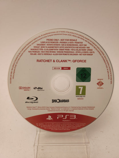Ratchet & Clank QForce Promo Disc Playstation 3 - playstation 3 Games