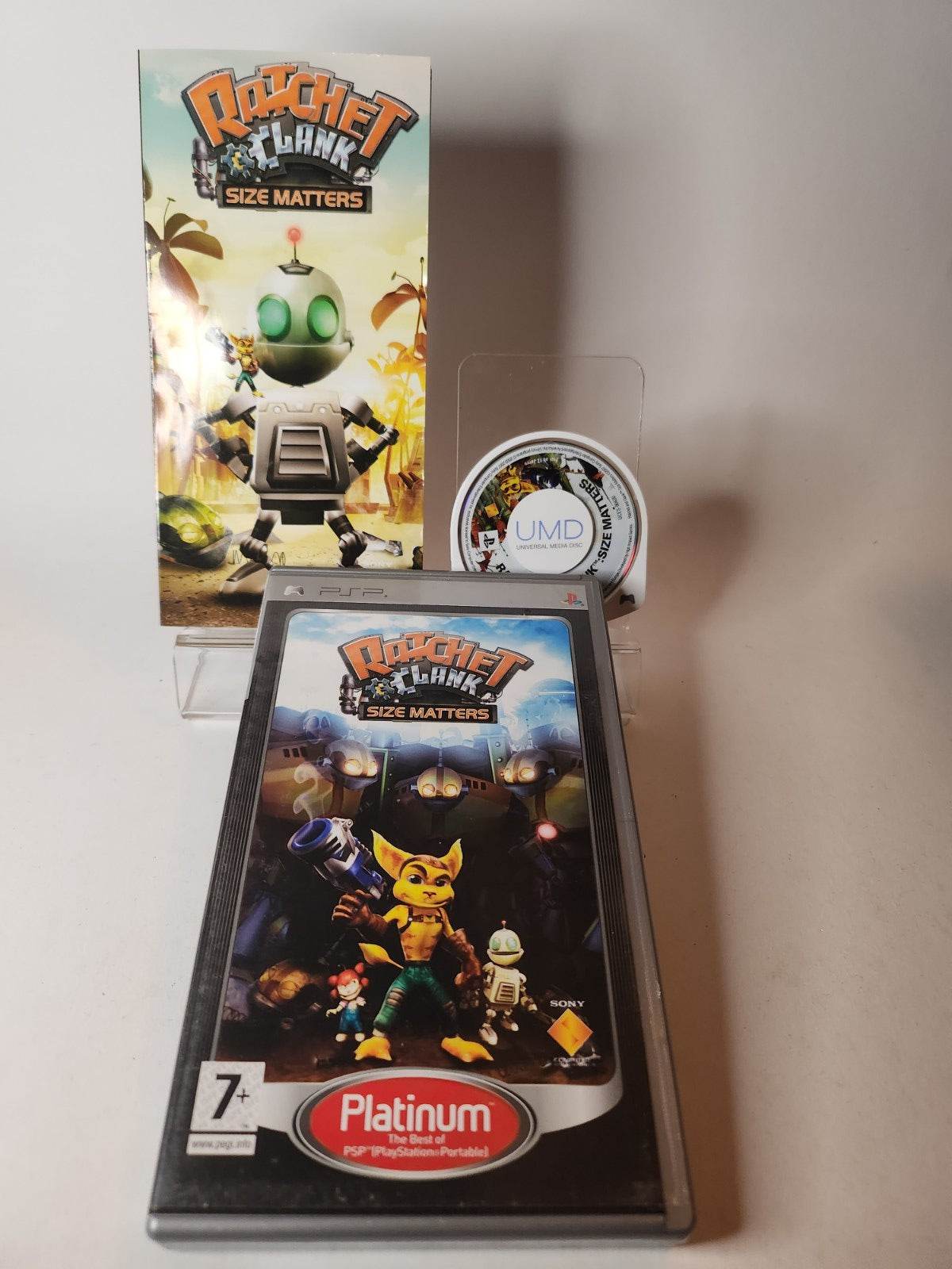 Ratchet & Clank Size Matters Platinum Playstation Portable - Feniks Gameshop