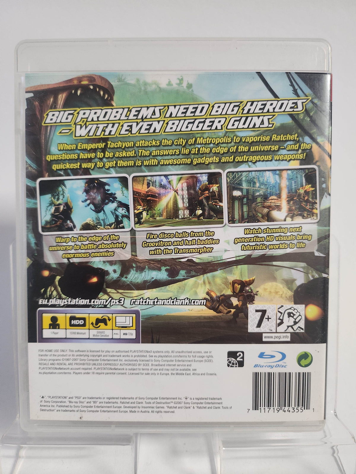 Ratchet & Clank Tools of Destruction Playstation 3 - Feniks Gameshop