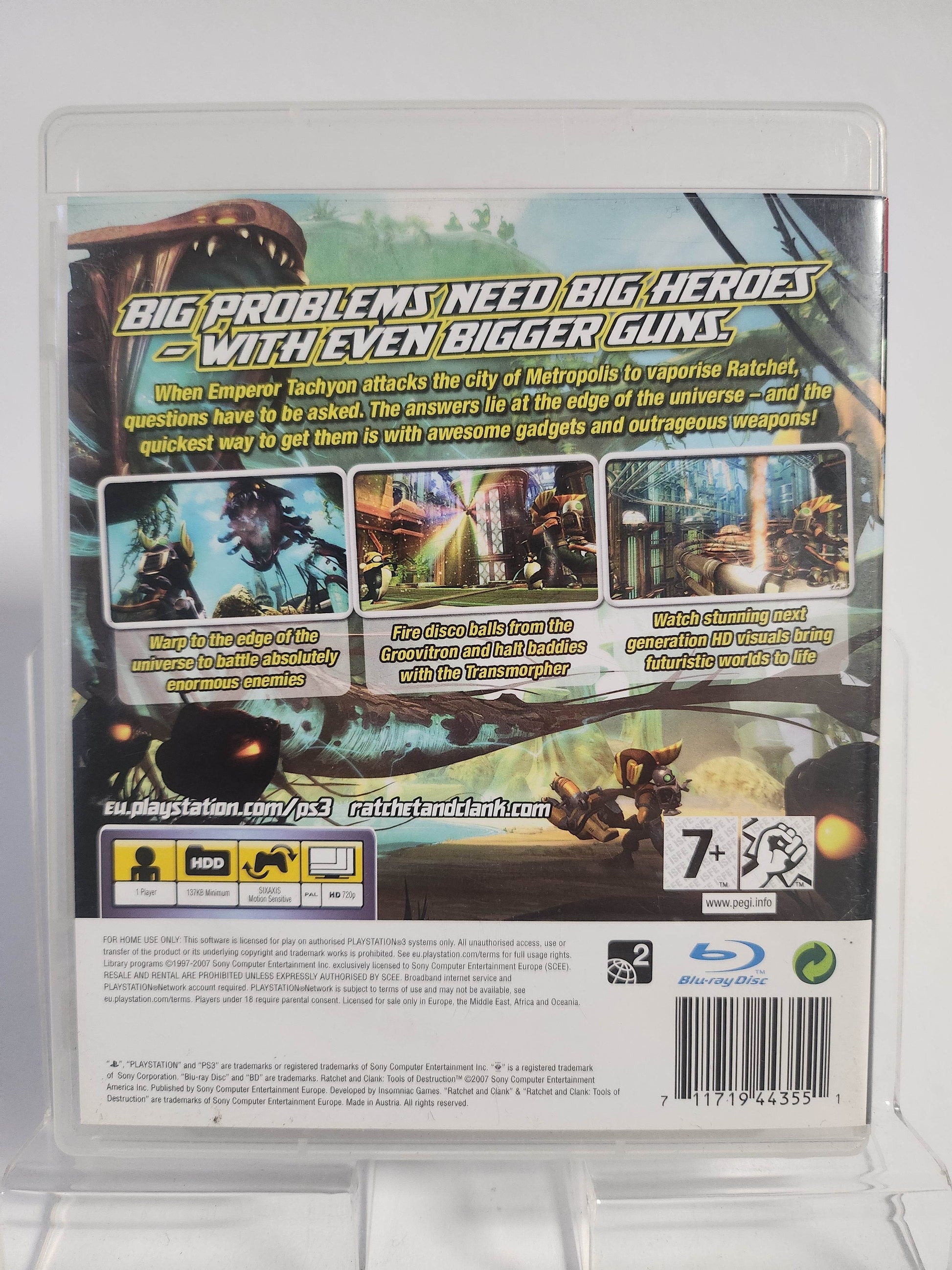 Ratchet & Clank Tools of Destruction Playstation 3 - Feniks Gameshop