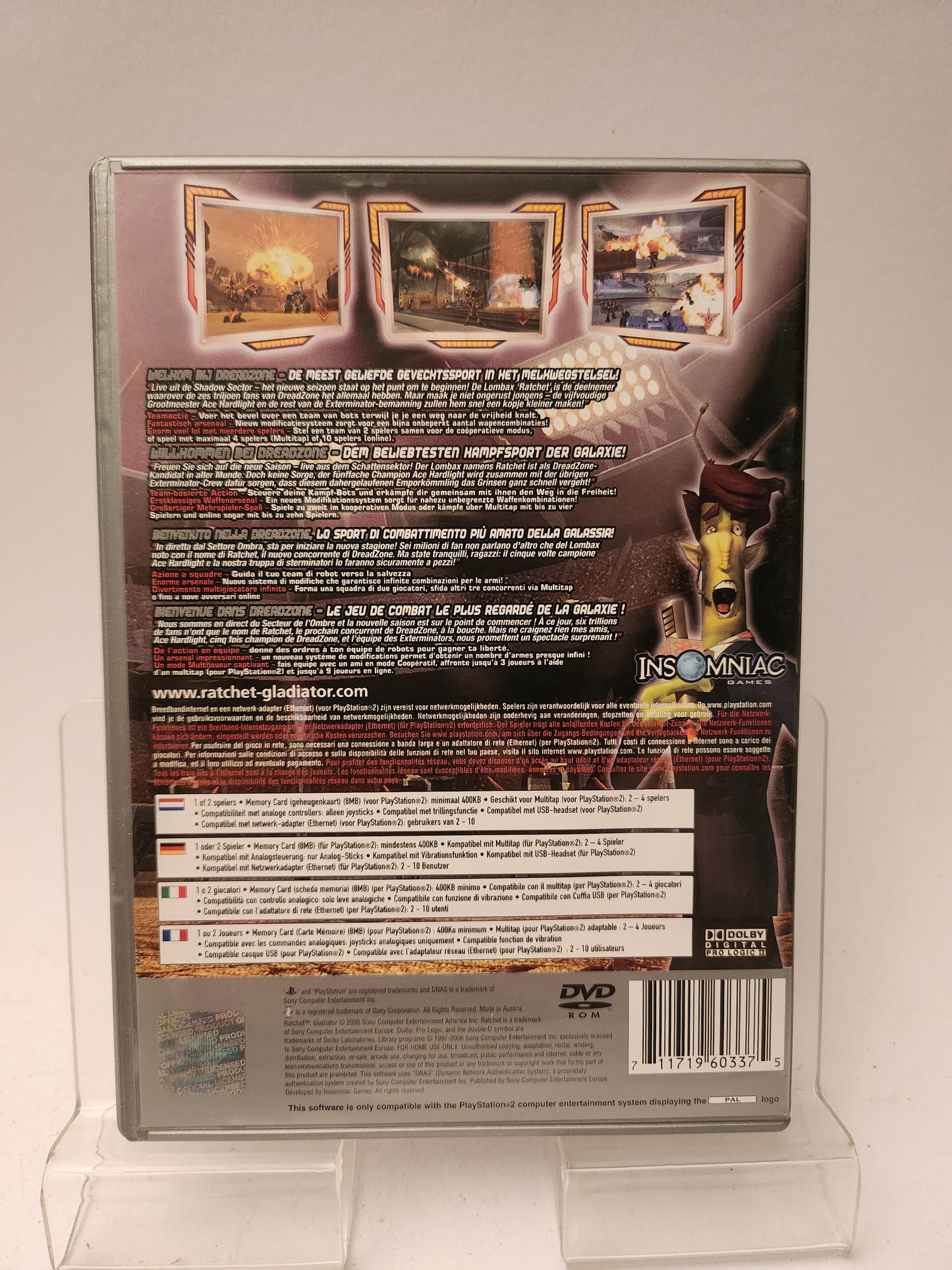 Ratchet Gladiator Deadlocked Platinum Edition Playstation 2 - Playstation 2 Games