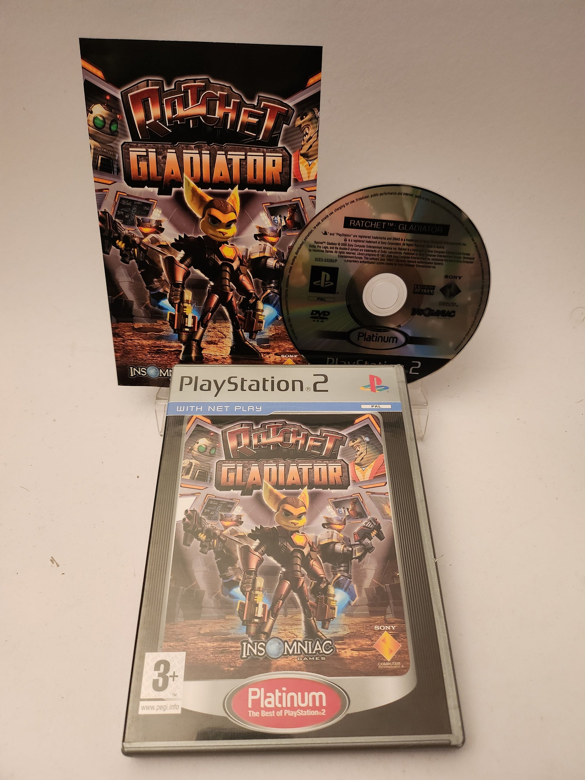 Ratchet Gladiator Deadlocked Platinum Edition Playstation 2 - Playstation 2 Games