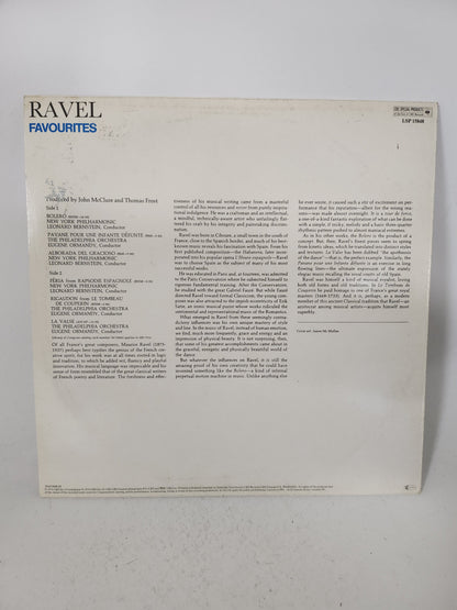 Ravel Favourites LP Vinyl - Lp Vinyl