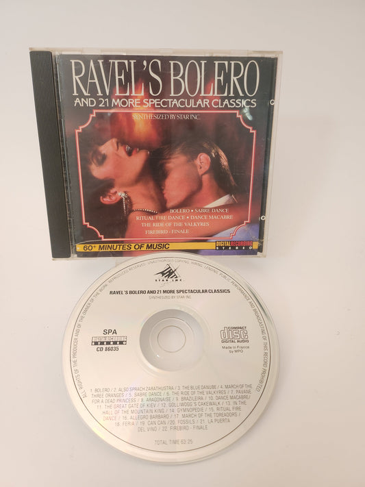 Ravel’s Bolero and 21 More Spectacular Classics CD - Cd