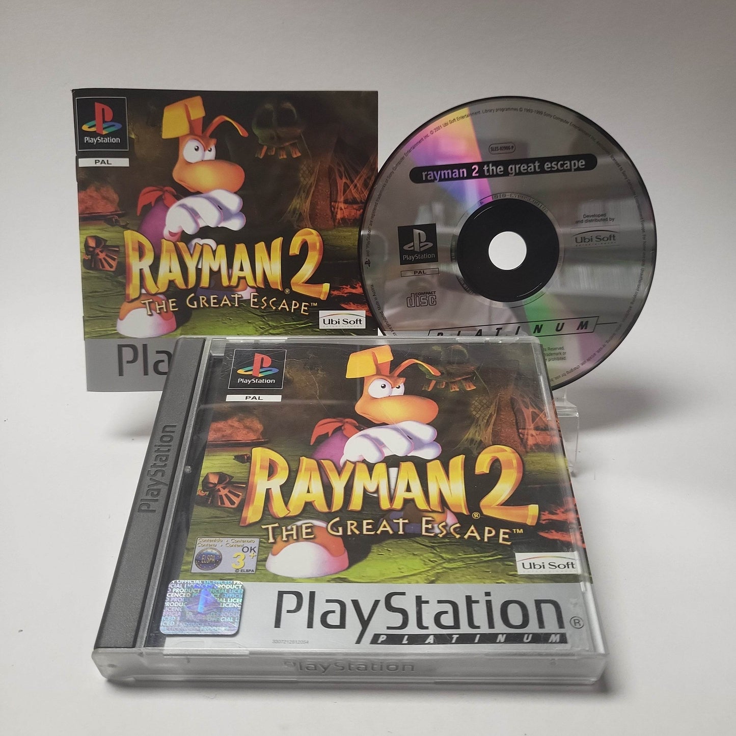 Rayman 2 the Great Escape Platinum Playstation 1 - Feniks Gameshop