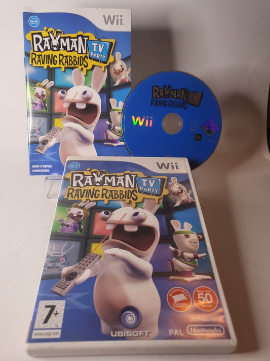 Rayman Raving Rabbids Tv Party Nintendo Wii - Feniks Gameshop
