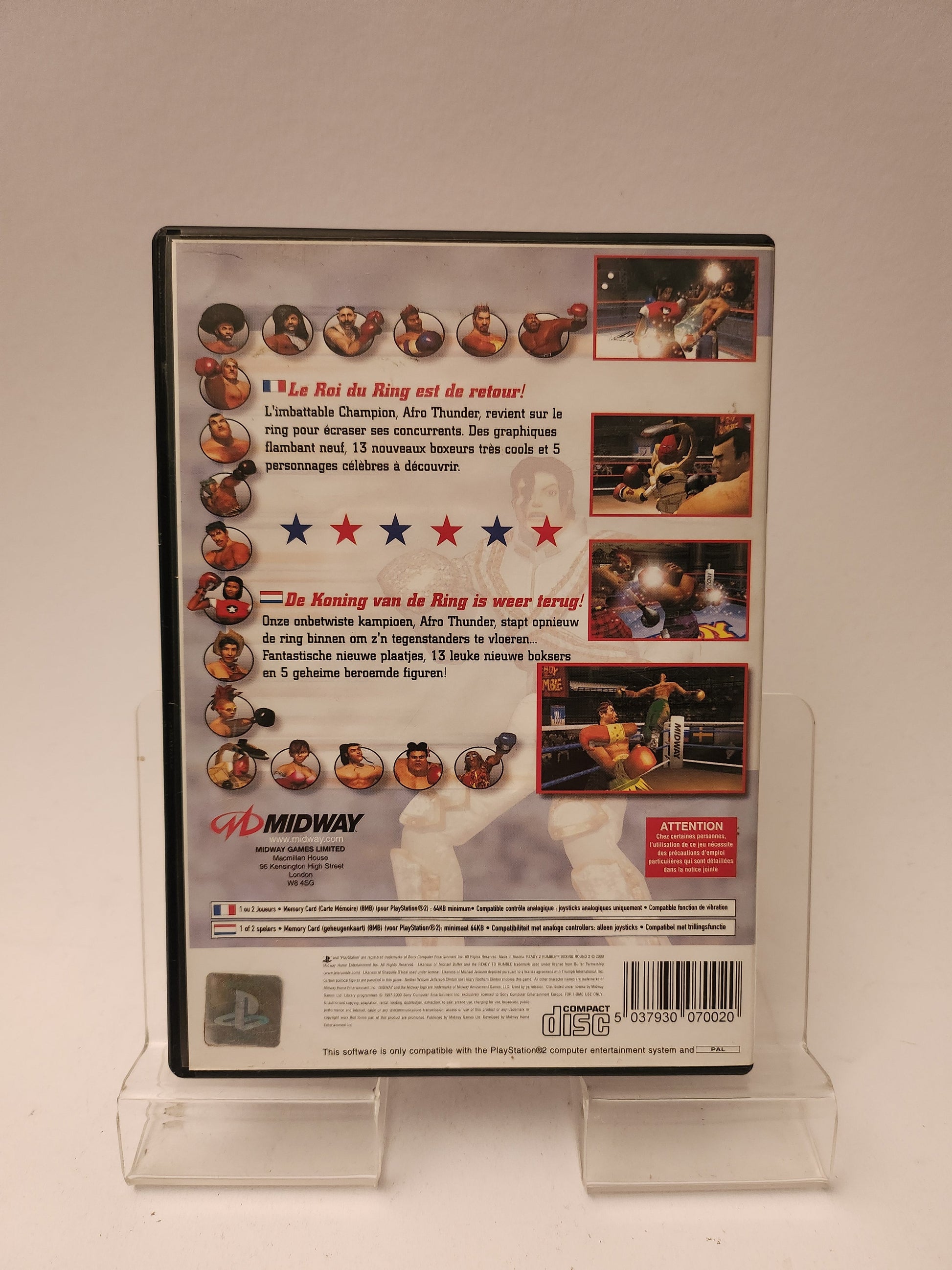 Ready 2 Rumble Boxing Round 2 Playstation 2 - Playstation 2 Games
