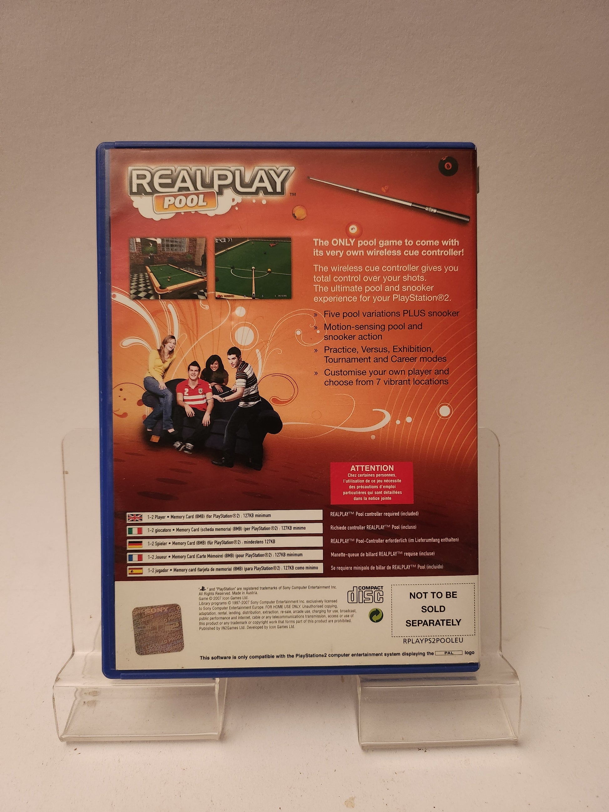 Realplay Pool Playstation 2 - Playstation 2 Games
