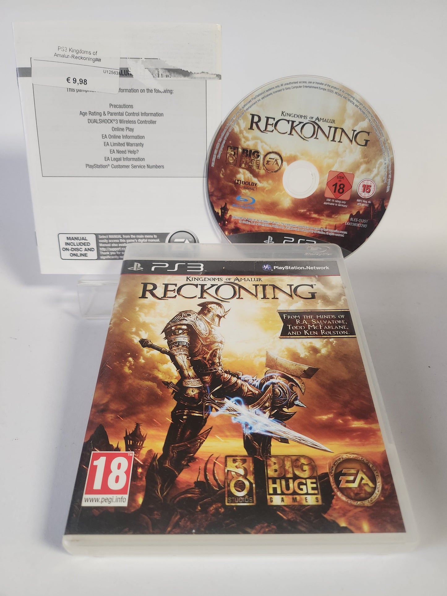 Reckoning ’Kingdom of Amalur’ Playstation 3 - playstation 3 Games