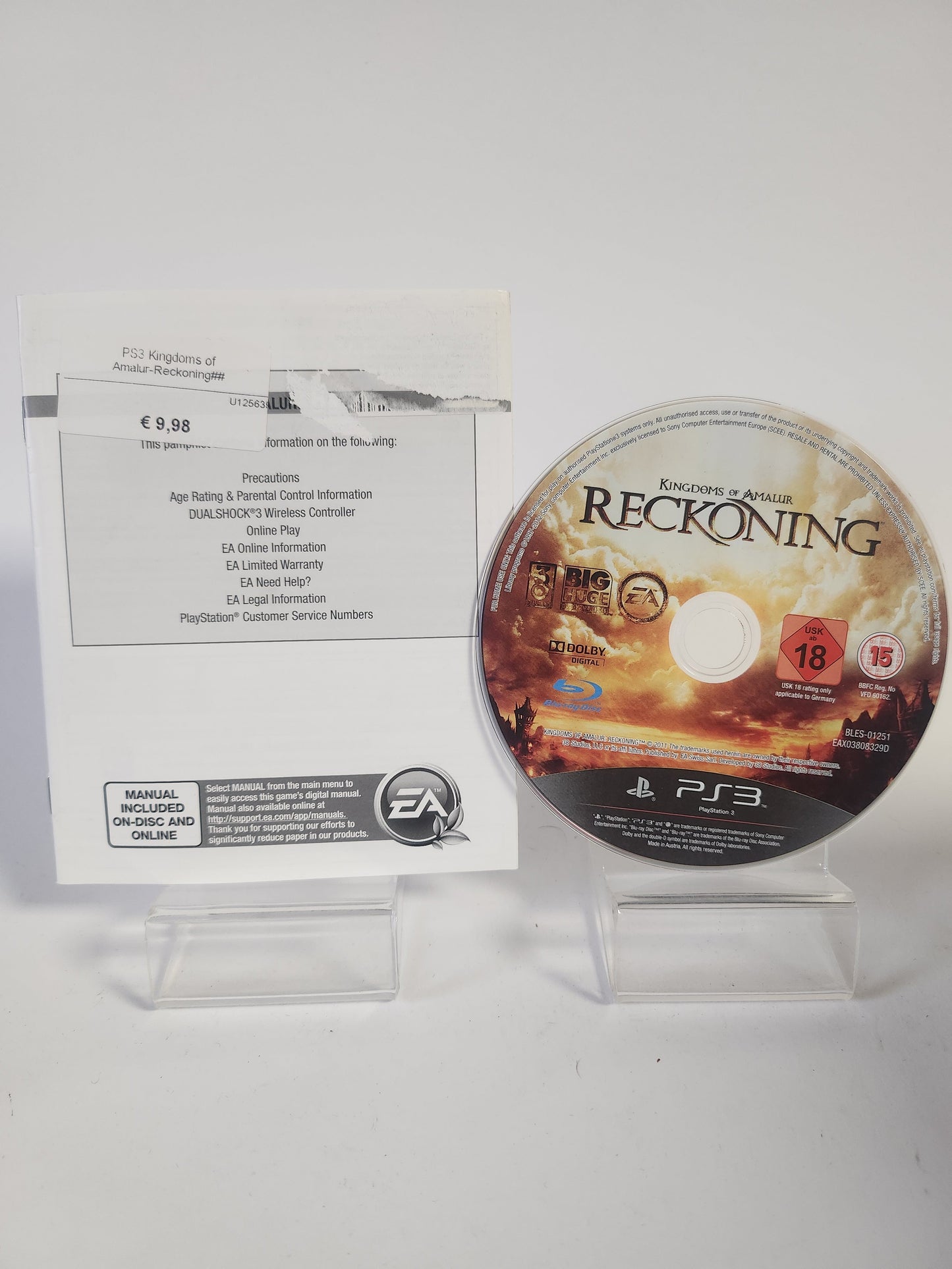 Reckoning ’Kingdom of Amalur’ Playstation 3 - playstation 3 Games