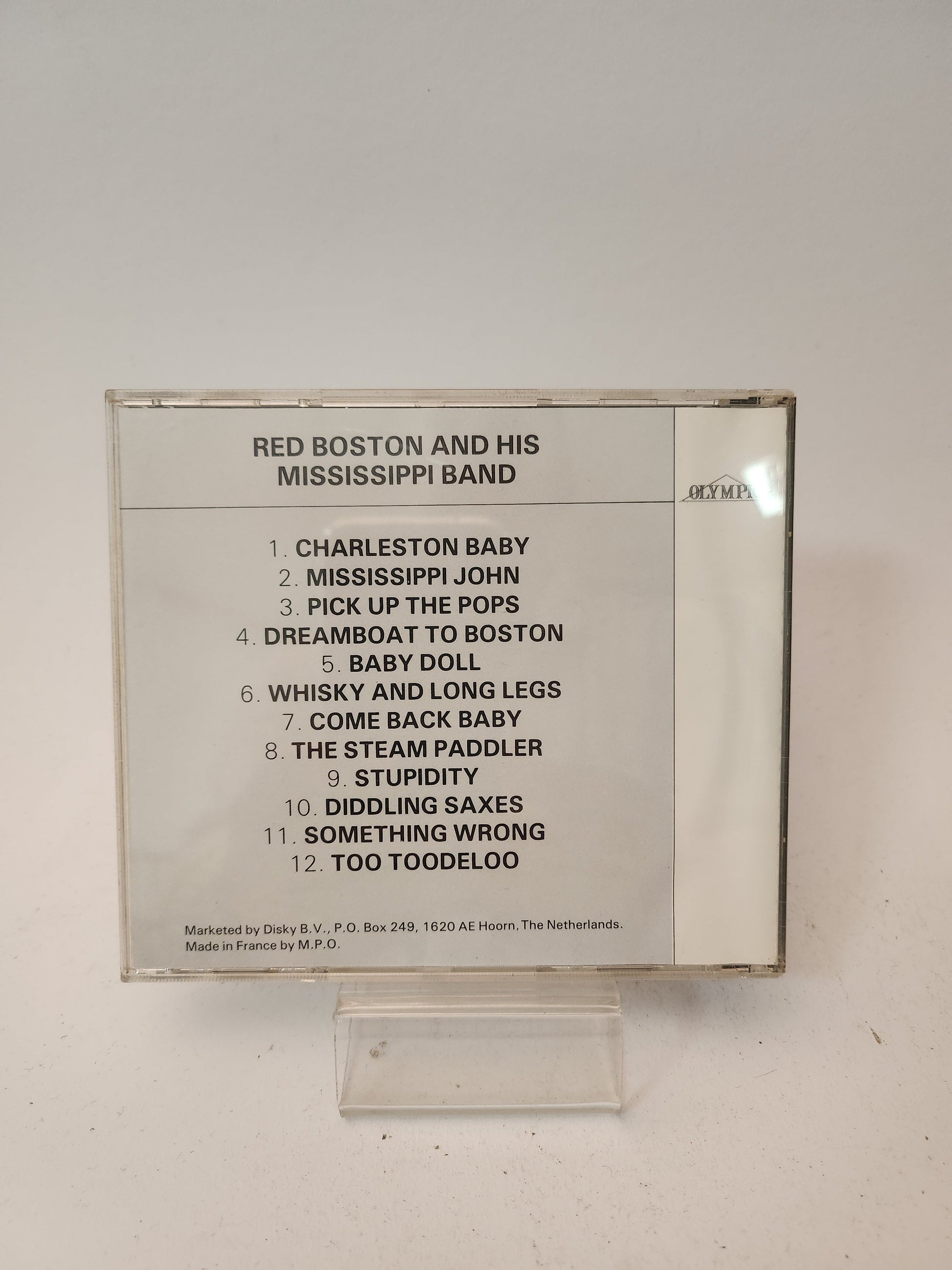 Red Boston and His Mississippi Band CD - Cd