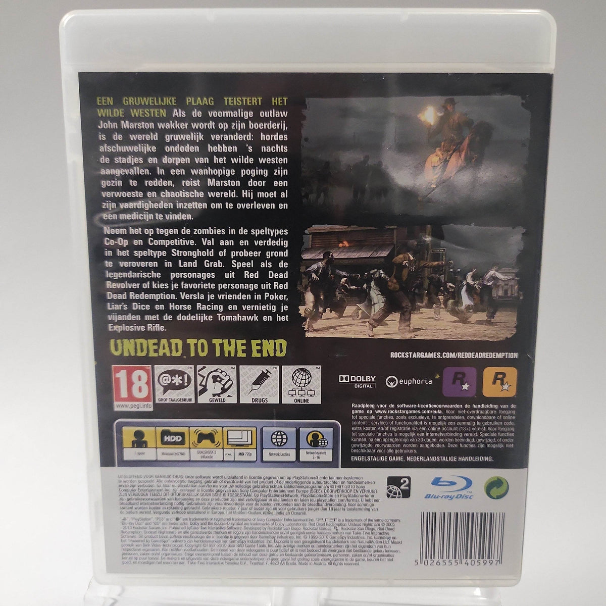 Red Dead Redemption Undead Nightmare Playstation 3 - Feniks Gameshop