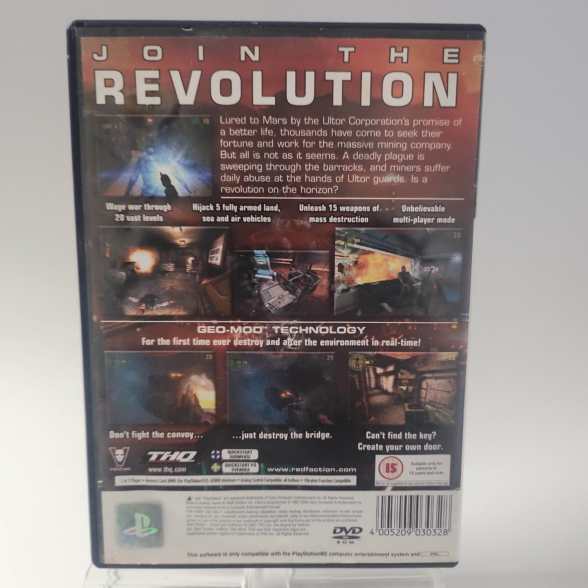 Red Faction (No Book) Playstation 2 - Feniks Gameshop