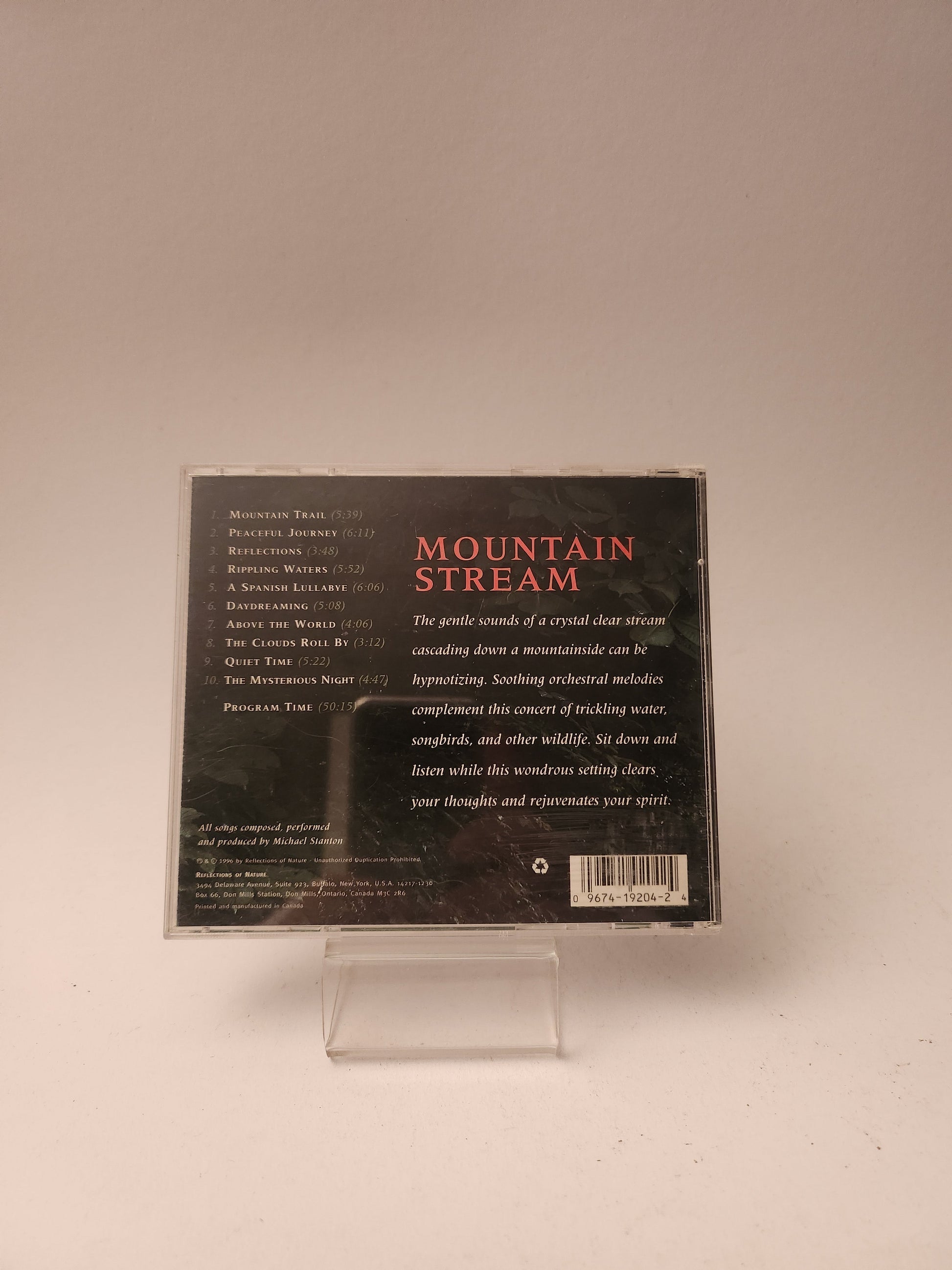 Reflections of Nature: Mountain Stream CD - Cd