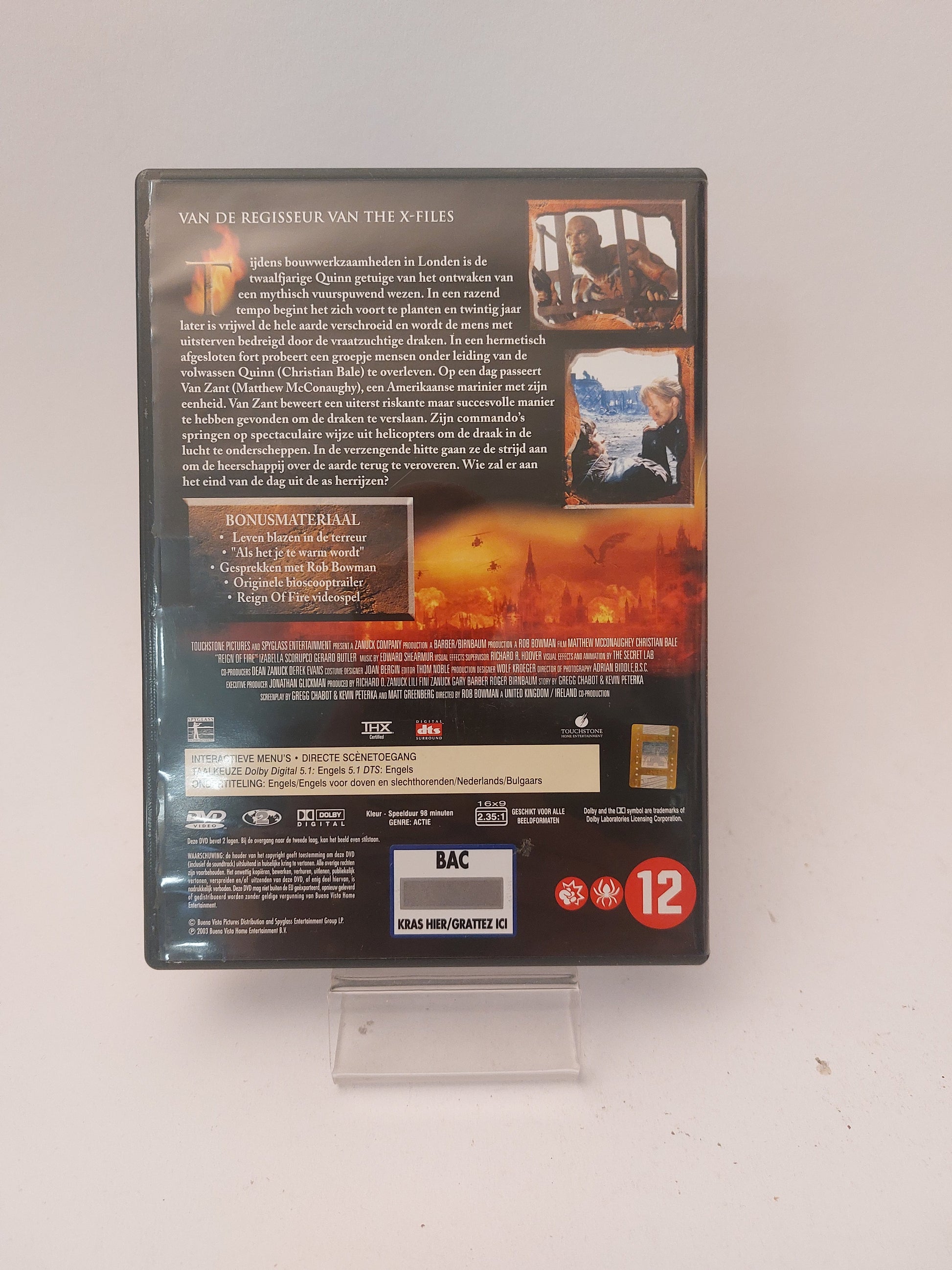 Reign of Fire Dvd - Dvd Volwassenen