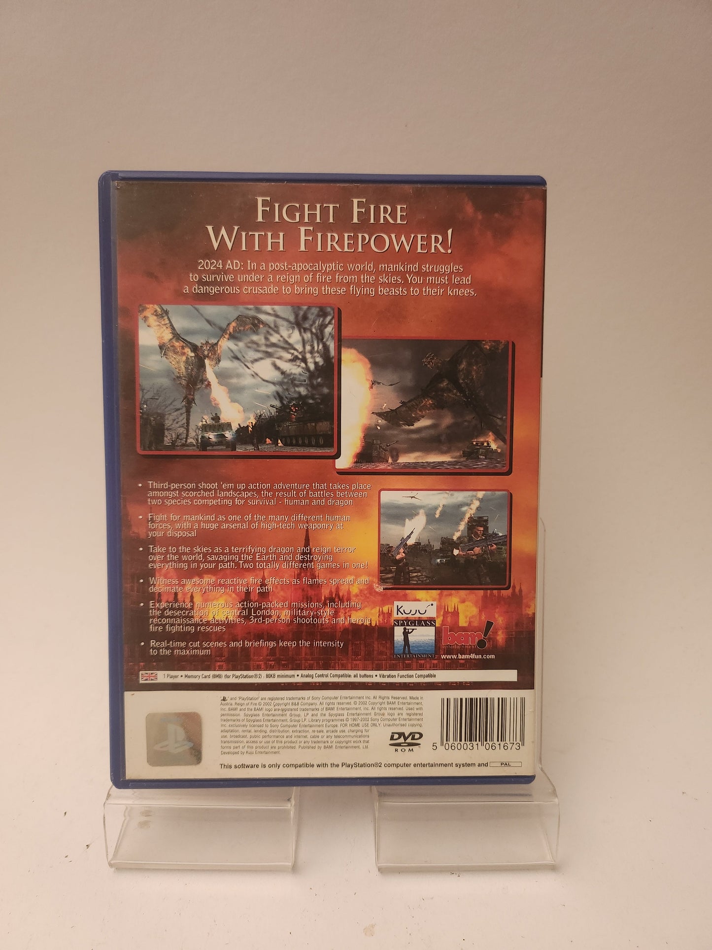 Reign of Fire Playstation 2 - Playstation 2 Games