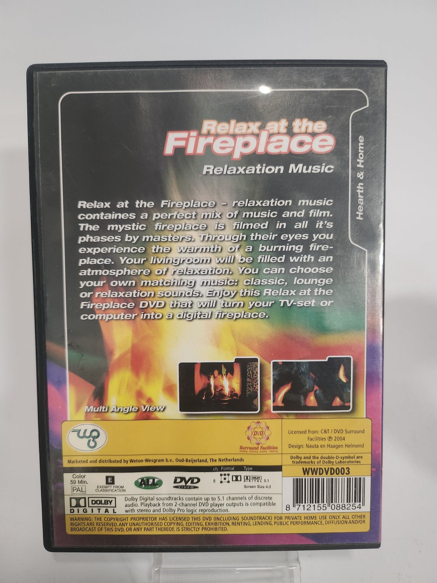 Relax at the Fireplace Dvd - Dvd Volwassenen