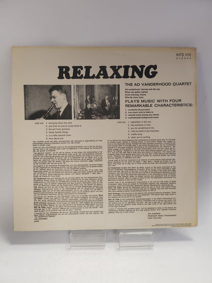 Relaxing: the Ad Vanderhood Quartet LP Vinyl - Lp Vinyl