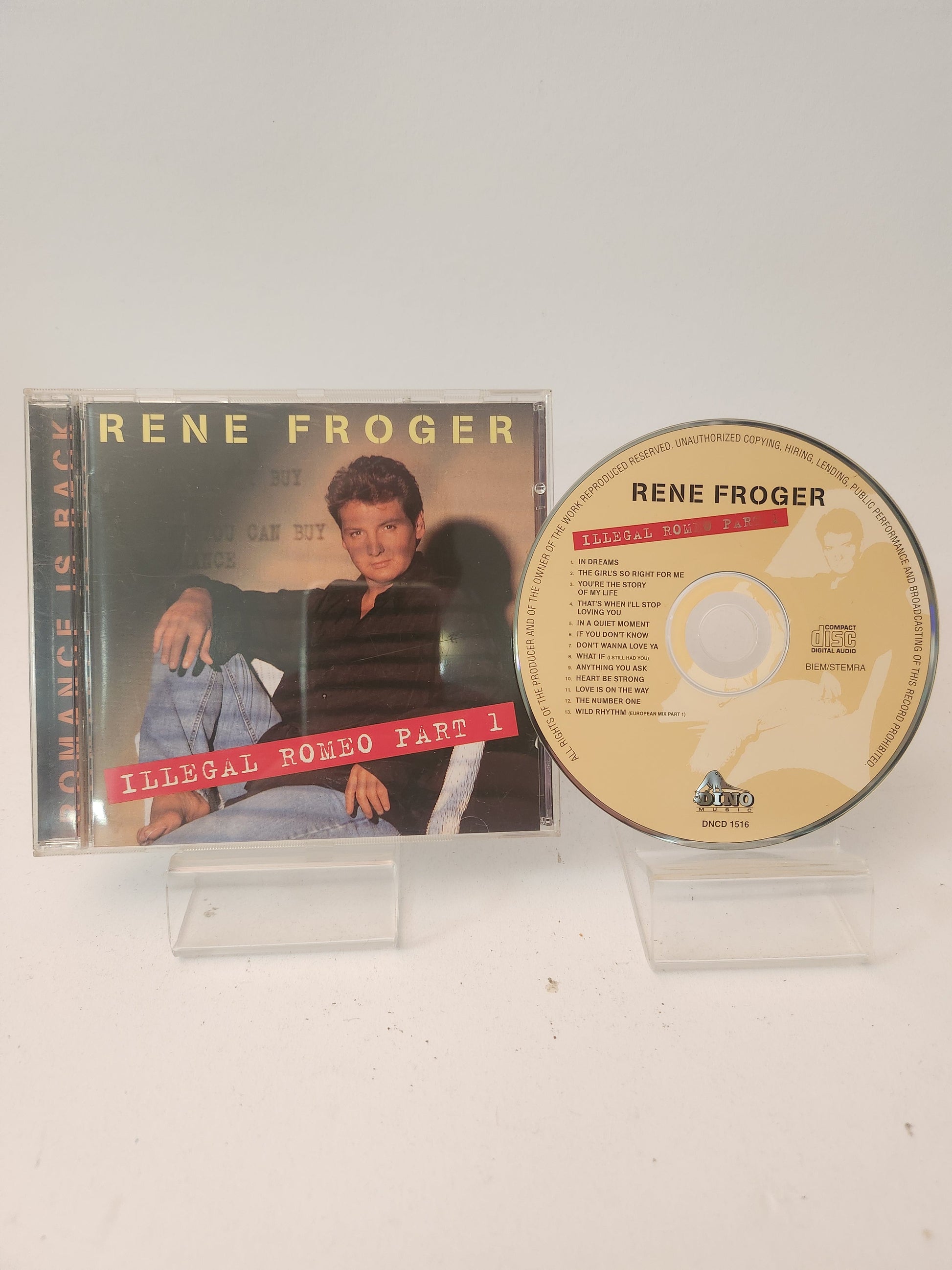 Rene Froger: Illegal Romeo Part 1 CD - Cd