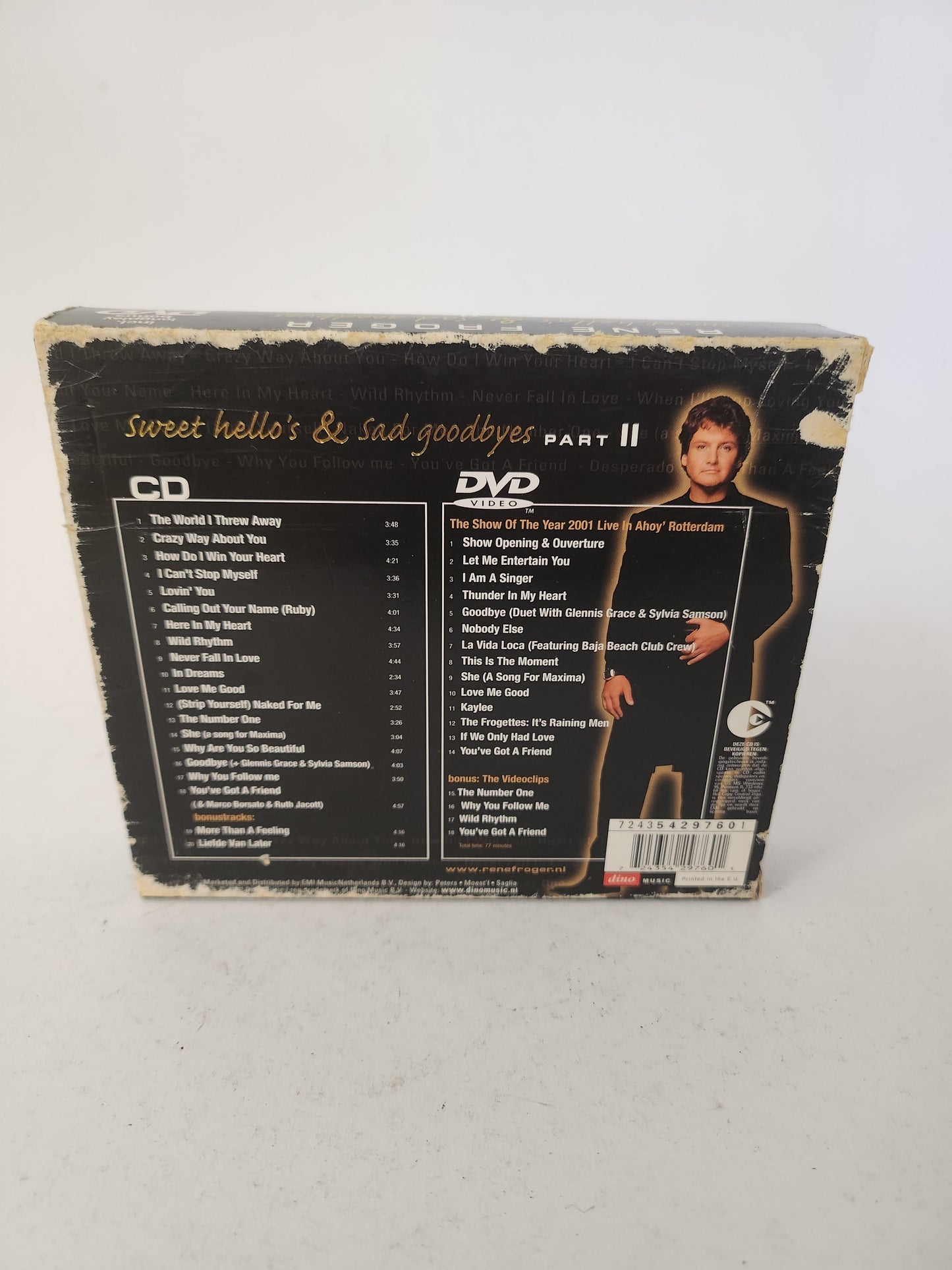 Rene Froger: Sweet Hello’s & Sad Goodbyes Part II CD - Cd