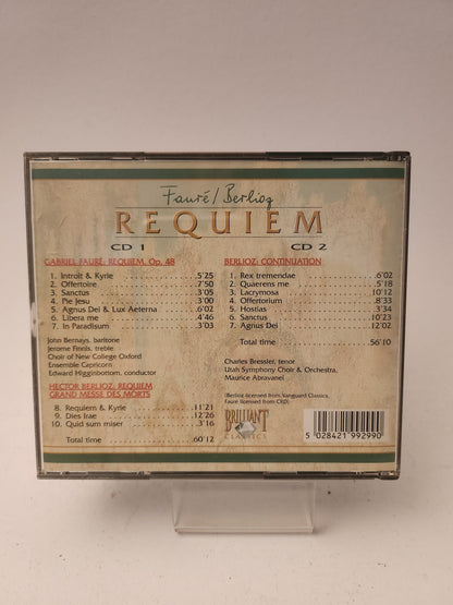 Requiem: Faure & Berlioz CD - Cd