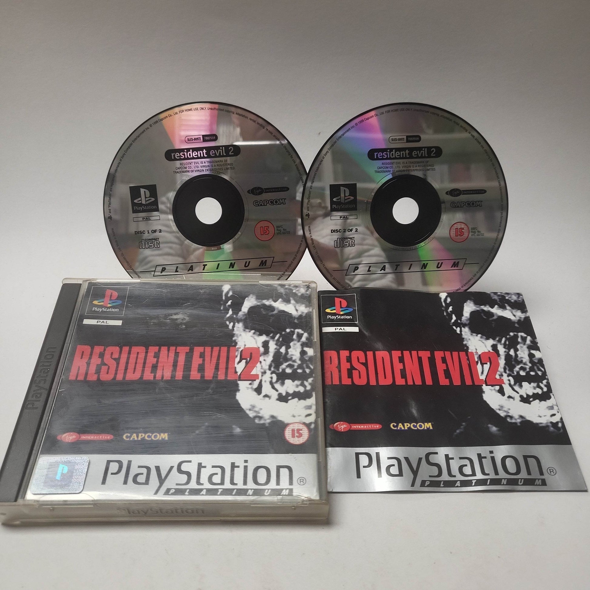 Resident Evil 2 Platinum Edition Playstation 1 - Feniks Gameshop