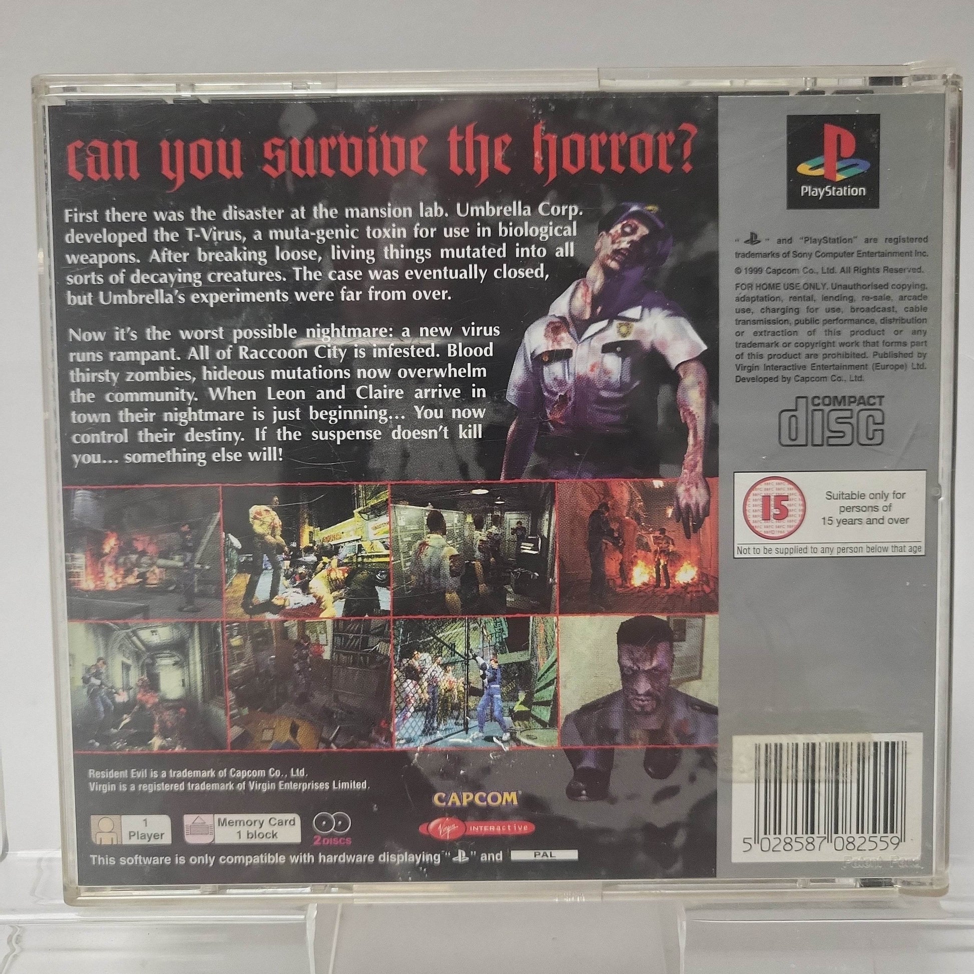 Resident Evil 2 Platinum Edition Playstation 1 - Feniks Gameshop
