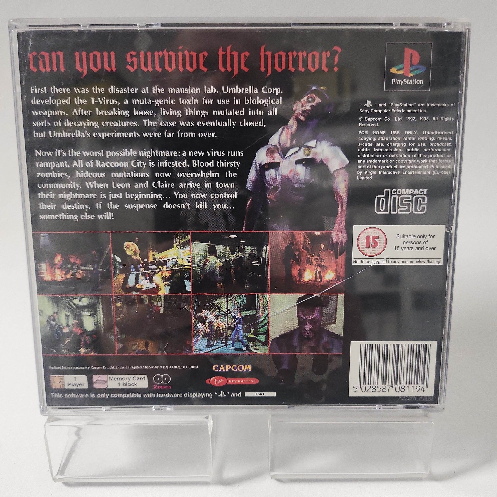 Resident Evil 2 Playstation 1 - Feniks Gameshop