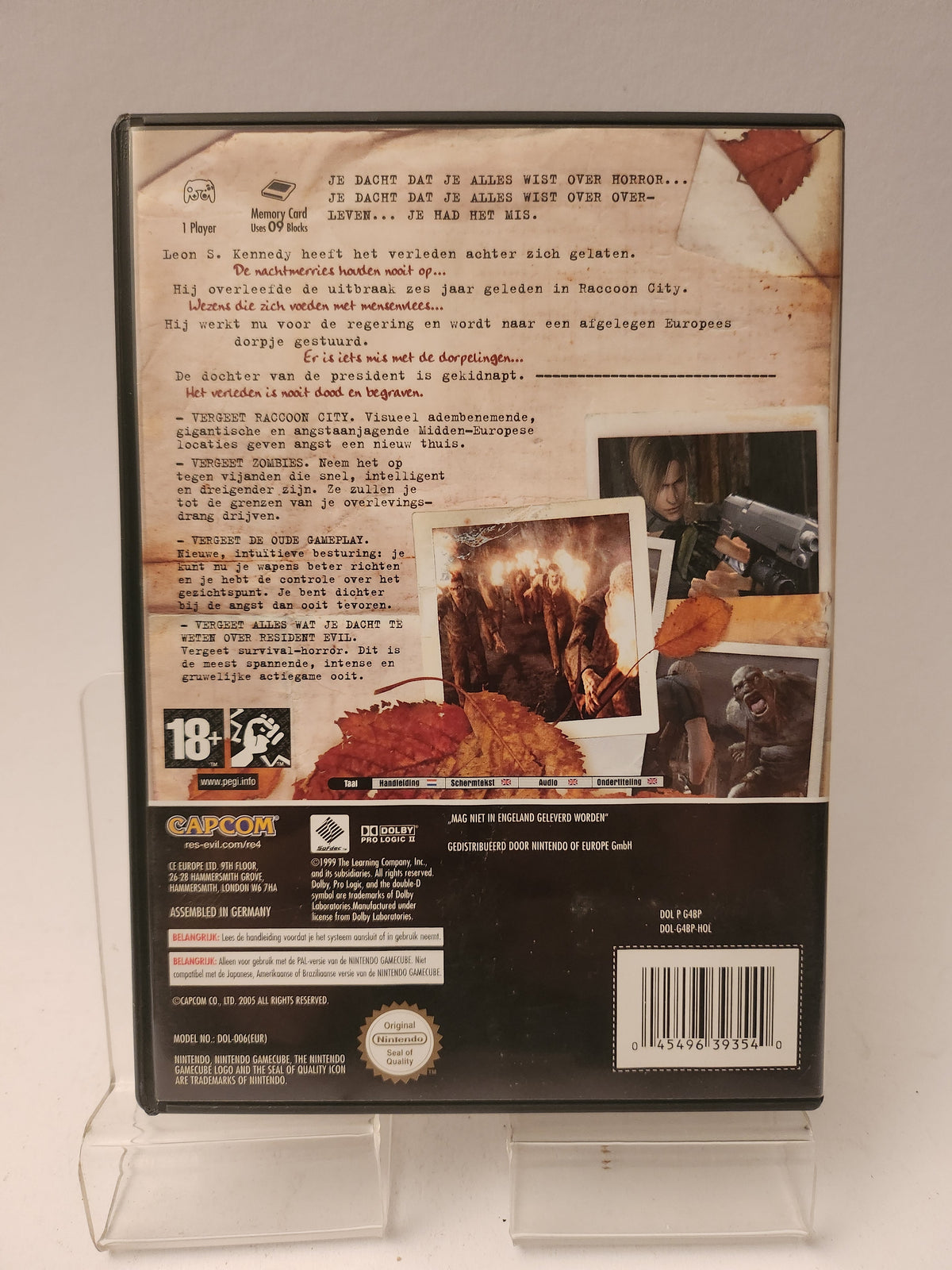 Resident Evil 4 Nintendo Gamecube - Nintendo Gamecube Games