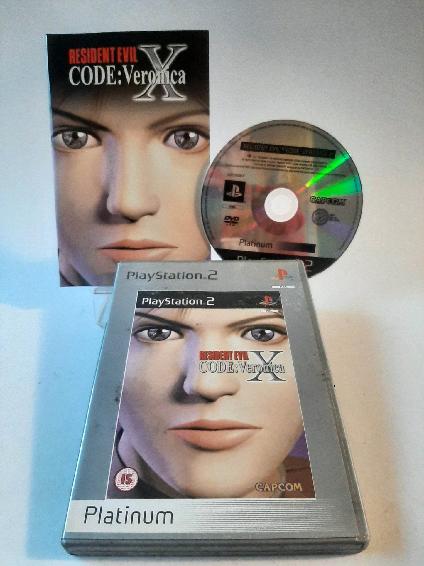 Resident Evil - Code Veronica X Platinum Playstation 2 - Feniks Gameshop