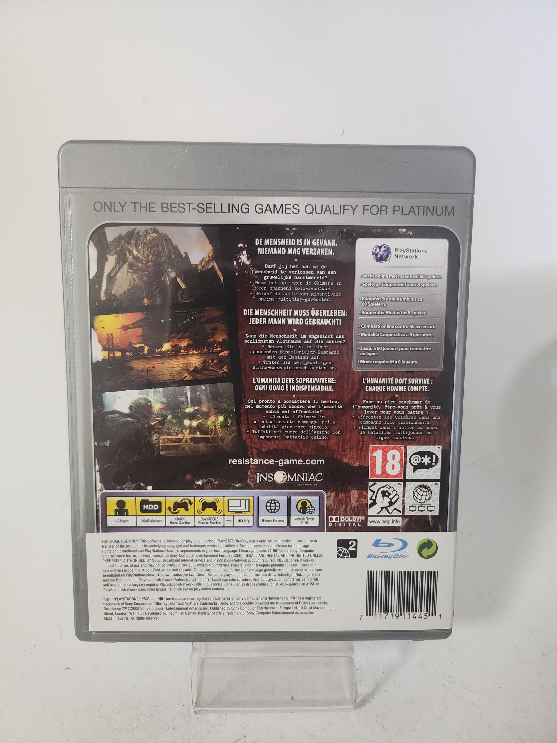 Resistance 2 (No Book) PlayStation 3 - playstation 3 Games